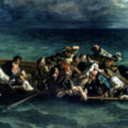The Shipwreck Of Don Juan, 1840. Artist Art Print