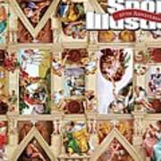 The Sistine Chapel Of Sports, 50th Anniversary Issue Sports Illustrated Cover Art Print