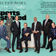 The Super Bowl Made For Miami Sports Illustrated Cover Art Print