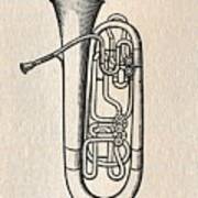 The Tuba - Contra Bass Tuba Art Print