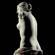 The Venus De Milo Detail Of A Sculpture Depicting Aphrodite In Marble Art Print