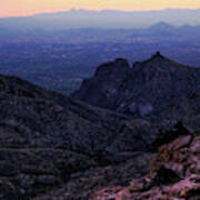 Thimble Peak Twilight Art Print