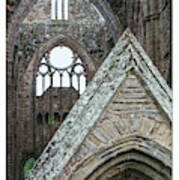Through The Arches In Tintern Abbey Art Print