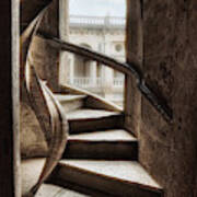 Tomar - Stairway To The Cloister Art Print