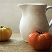 Tomatoes And Jar Art Print