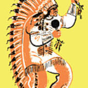 Tribal Dance Art Print