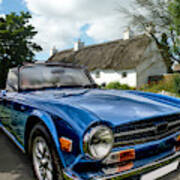 Triumph Tr6 Art Print