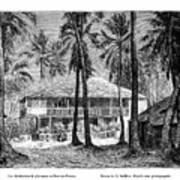 Tropical Building, Port-au-prince Art Print