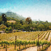 Tuscany Vineyards - 22 Art Print