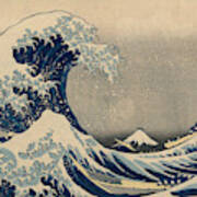 Under The Wave Off Kanagawa, Also Known As The Great Wave Art Print