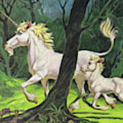 Unicorns Art Print