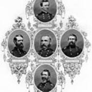 Union Civil War Generals Art Print