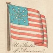 United States Of America, 1838 Art Print