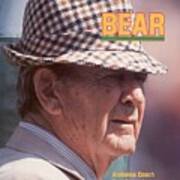 University Of Alabama Coach Paul Bear Bryant Sports Illustrated Cover Art Print