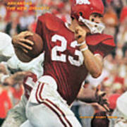 University Of Arkansas Harry Jones Sports Illustrated Cover Art Print