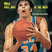 University Of California Los Angeles Dave Meyers Sports Illustrated Cover Art Print
