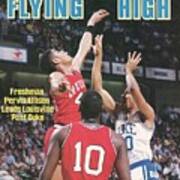 University Of Louisville Pervis Ellison, 1986 Ncaa National Sports Illustrated Cover Art Print