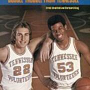 University Of Tennessee Ernie Grunfeld And Bernard King Sports Illustrated Cover Art Print