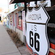 Us Route 66 Arizona Style Art Print