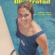 Usa Barbara Mcalister, Diving Sports Illustrated Cover Art Print