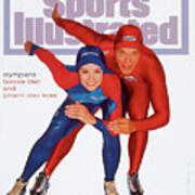Usa Bonnie Blair And Norway Johann Olav Koss, 1994 Sports Illustrated Cover Art Print