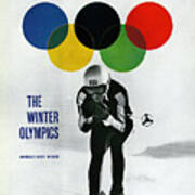 Usa Buddy Werner, 1964 Innsbruck Olympic Games Preview Sports Illustrated Cover Art Print