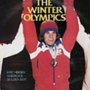 Usa Eric Heiden, 1980 Winter Olympics Sports Illustrated Cover Art Print