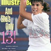 Usa Jennifer Capriati, 1990 Virginia Slims Of Florida Sports Illustrated Cover Art Print