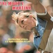 Usa Martina Navratilova, 1983 Us Open Sports Illustrated Cover Art Print
