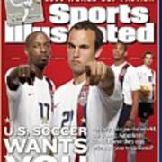 Usa National Soccer Team Damarcus Beasley, Landon Donovan Sports Illustrated Cover Art Print
