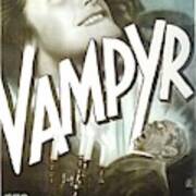 Vampyr -1932-. Art Print