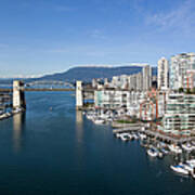 Vancouver Waterfront Panorama Art Print