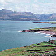 View Of Brandon Point, Co. Kerry Art Print