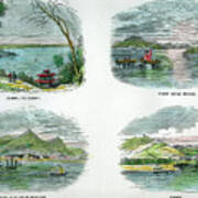 Views Of The Chief Towns And Ports Art Print