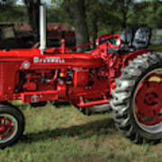 Vintage Farmall H Art Print