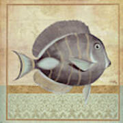 Vintage Fish Ii Art Print