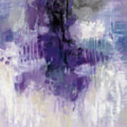 Violet Rain Art Print