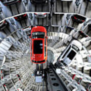 Volkswagen To Announce Annual Results Art Print