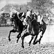 War Admiral Vs Seabiscuit, Pimelco Art Print