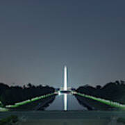 Washington Monument From Lincoln Memorial No. 2 Art Print