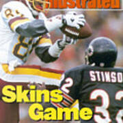 Washington Redskins Gary Clark... Sports Illustrated Cover Art Print