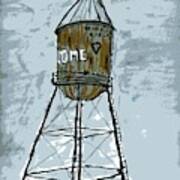 Watertower Art Print