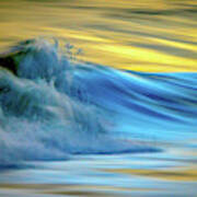 Wave Ocean Abstract Art Print