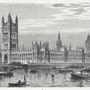 Westminster Palace In London, England Art Print