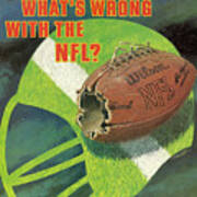 Whats Wrong With The Nfl Sports Illustrated Cover Art Print