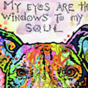Windows To My Soul Art Print
