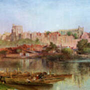 Windsor Castle, 1889, 1912.artist Art Print