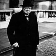 Winston Churchill Art Print