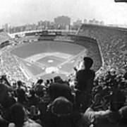 Yankee Stadium Is Packed For The New Y Art Print