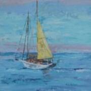 Yellow Sail Art Print